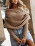 'Laurel' Long Sleeve Cropped Knit Top - Celes Fashion